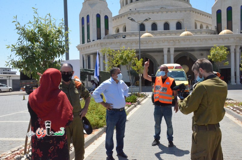 فيديو : الرئيس عادل بدير  ونهاية صرصور : من اجل ضمان سلامة طلابنا  كل الطواقم التدريسية والعاملين في البلدية  سيعملون فحص كورونا وانا اولهم ... 